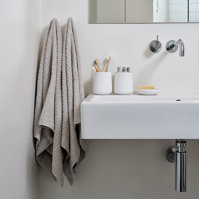 Zone Classic håndklæde soft grey 70x140 cm