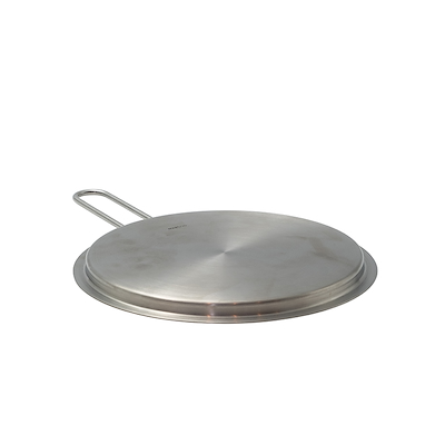 Eva Trio tallerkenlåg stål 24 cm