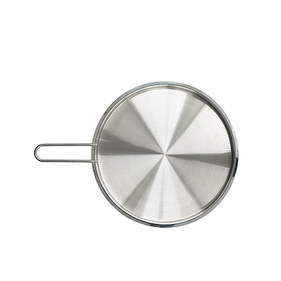 Eva Trio tallerkenlåg stål 24 cm