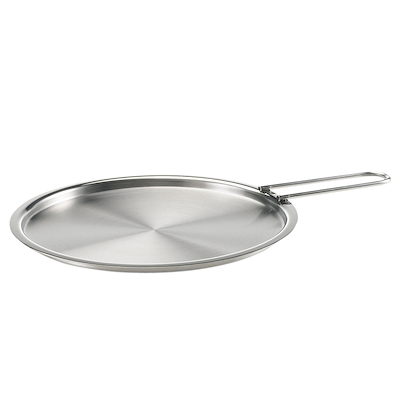 Eva Trio tallerkenlåg 24 cm rustfrit stål
