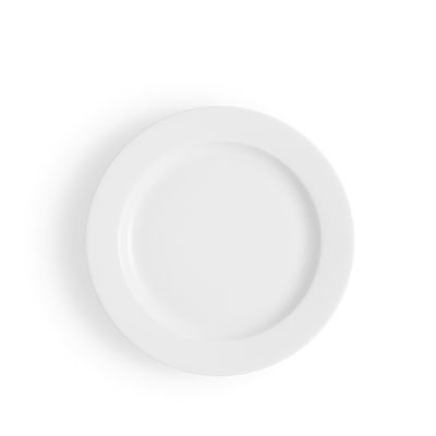 Eva Trio Legio tallerken hvid 19 cm