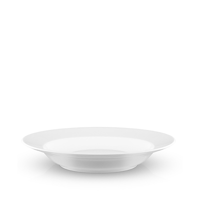 Eva Trio Legio dyb tallerken hvid 25 cm