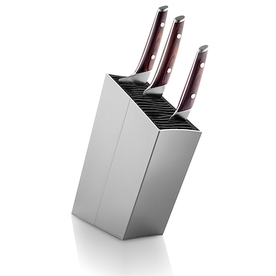Eva Solo knivblok skrå aluminium