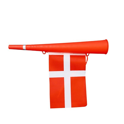 Roligan horn med flag EM