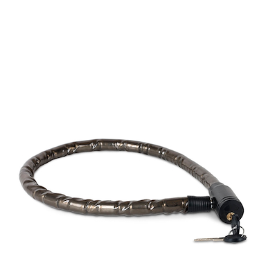 Triathlon armeret spirallås med 2 nøgler