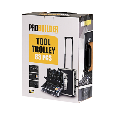 Probuilder værktøjskuffert 83 dele