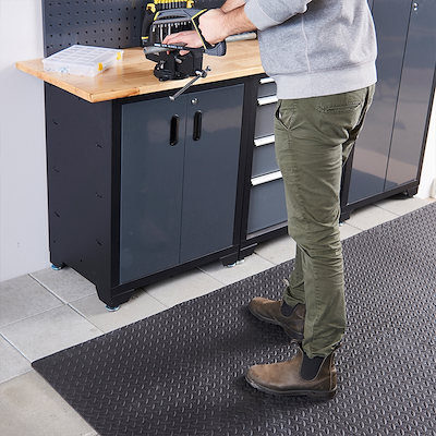 Probuilder universal skumgulv sort 6 stk 40x40 cm