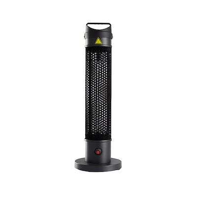 Outfit terrassevarmer infrarød sort 60 cm 800 W