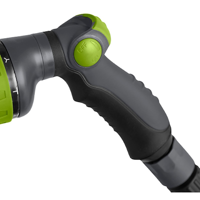 Grouw flexslange med brusepistol grøn 30 meter