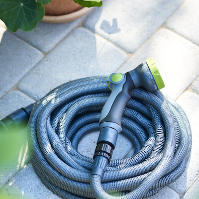 Grouw flexslange med brusepistol grøn 30 meter