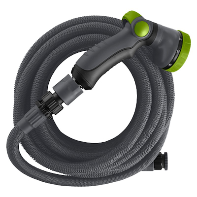 Grouw flexslange med brusepistol grøn 30 meter