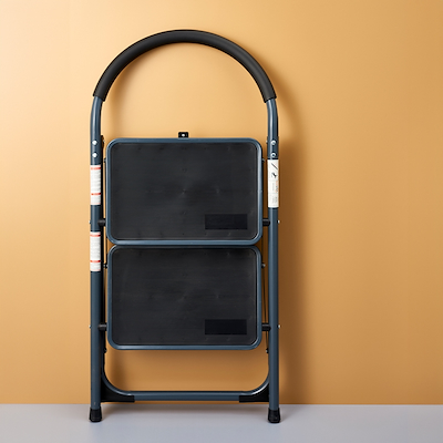 Probuilder køkkenstige 2 trin med gummi