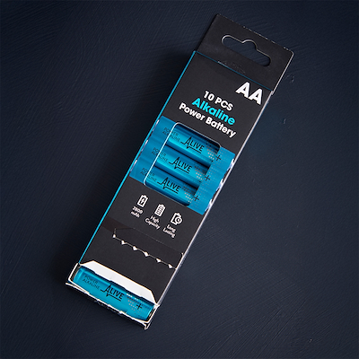 AA-batterier 10 stk. 1,5 V