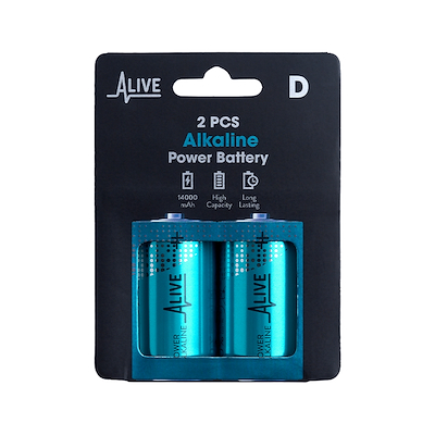 Batteri DLR20 1,5V 2-pak