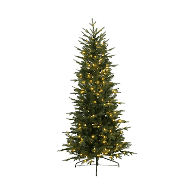 Kunstigt juletræ med 300 LED H180 cm