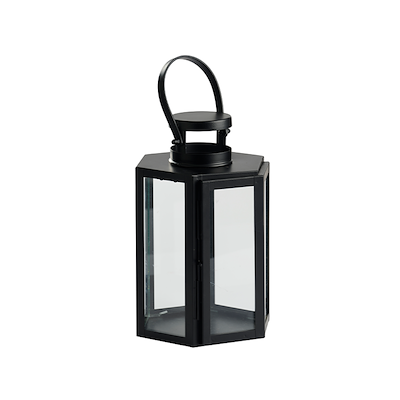 Lanterne sort 29 cm