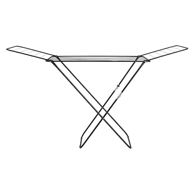 Tørrestativ stål sort