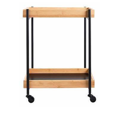 Rullebord med 2 bakker