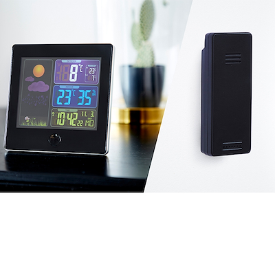 Vejrstation Trådløs med adapter H12 cm