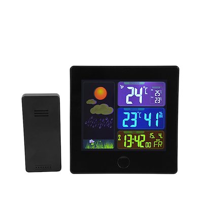 Vejrstation Trådløs med adapter H12 cm