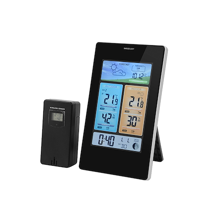 Vejrstation trådløs med adapter H18,4 cm