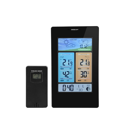 Vejrstation trådløs med adapter H18,4 cm