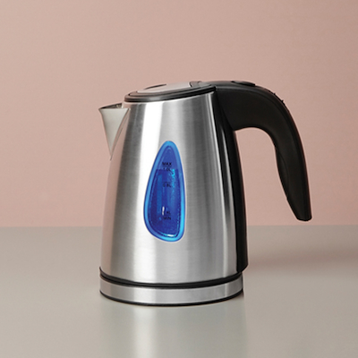 Elkedel stål 1 liter 1500 watt