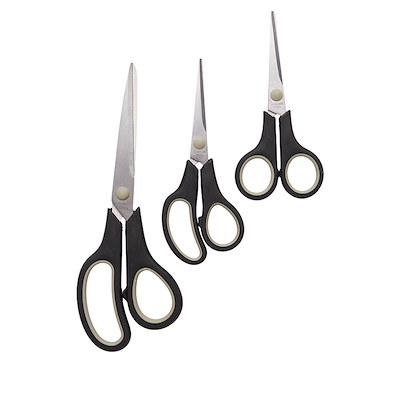 Saksesæt sort 3 stk