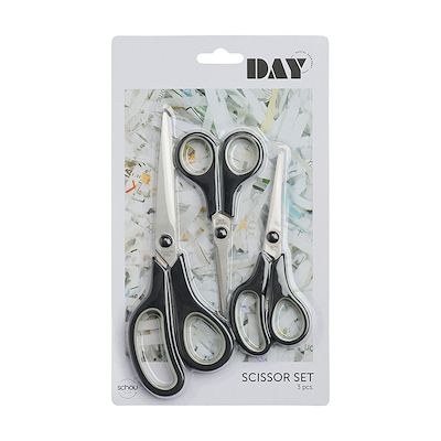 Saksesæt sort 3 stk