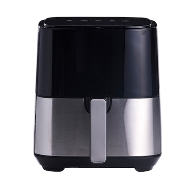 Digital airfryer stål 5 liter 1450 watt