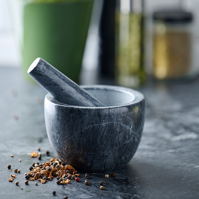 Nordic morter sort marmor