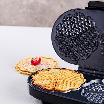 Dobbelt vaffeljern 1200 watt