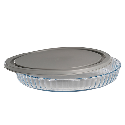 Tærtefad med låg Ø28 cm