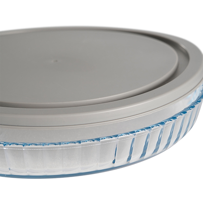 Tærtefad med låg Ø28 cm