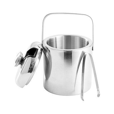 Isspand med tang 1,3 liter