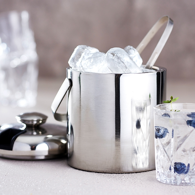 Isspand med tang 1,3 liter