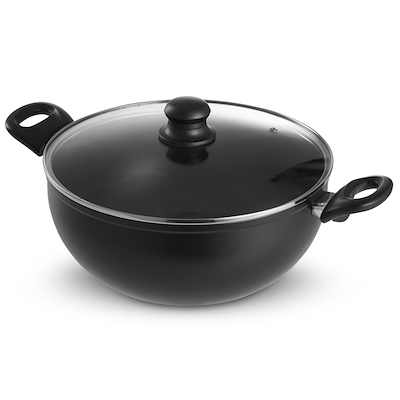 Aldente stegegryde med låg 5 liter