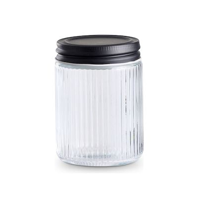 Opbevaringsglas Nordic med låg klar 0,3 liter