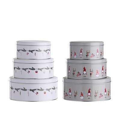 Kagedåsesæt 3 stk. assorteret