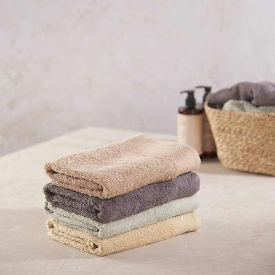 Håndklæde sand 50 x 100 cm