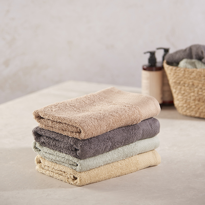 Håndklæde grå 50x100 cm