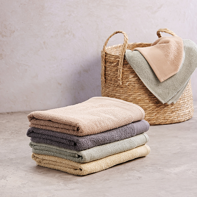 Håndklæde sand 70x140 cm