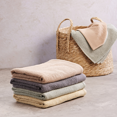 Håndklæde moss green 70x140 cm