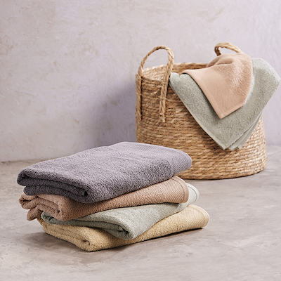 Håndklæde moss green 70x140 cm