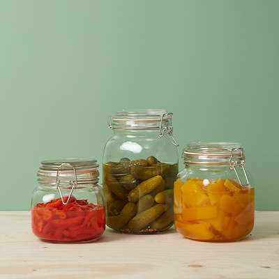 Silikoneringe til henkogningsglas 3 stk.