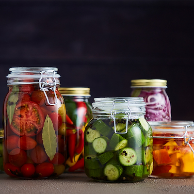 Henkogningsglas firkantet 0,75 liter