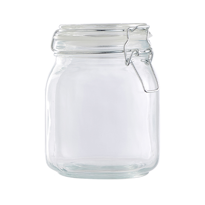 Henkogningsglas firkantet 1 liter