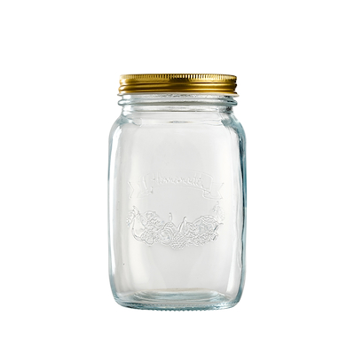 Sylteglas med skruelåg 1 liter