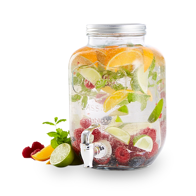 Aldente dispenser med tappehane 8 liter