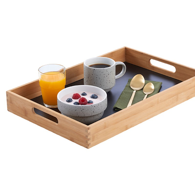 Serveringsbakke bambus 32x48x6 cm